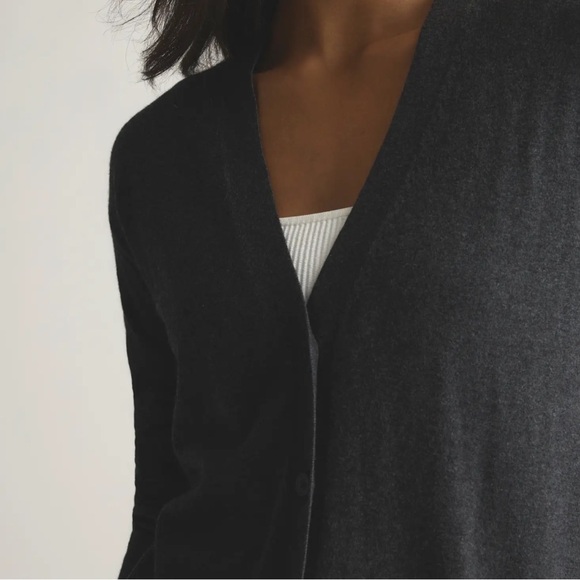 Quince lightweight cotton cashmere cardigan - Picture 7 of 10
